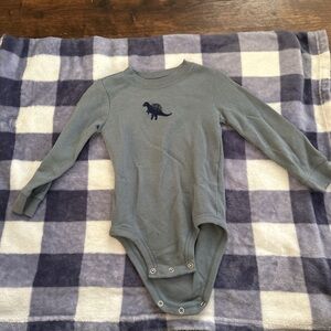 Carter's Blue Dinosaur Baby Outfit